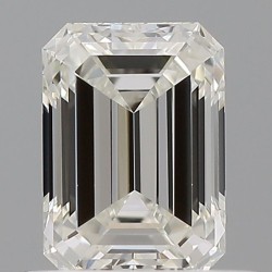 Diament szlif szmaragdowy, 0.59ct, VVS2, H, GIA 6525182198