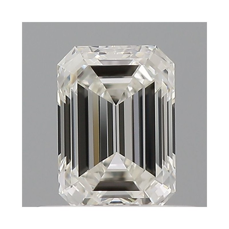 Diament szlif szmaragdowy, 0.5ct, VVS1, H, GIA 6521182204