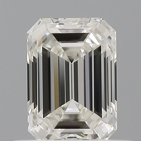 Diament szlif szmaragdowy, 0.5ct, VVS1, H, GIA 6521182204