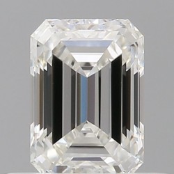 Diament szlif szmaragdowy, 0.53ct, VVS2, H, GIA 3525511494