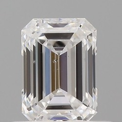 Diament szlif szmaragdowy, 0.51ct, SI1, D, GIA 6522518351