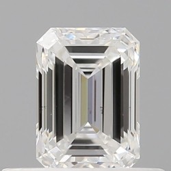 Diament szlif szmaragdowy, 0.5ct, SI1, F, GIA 1528018971