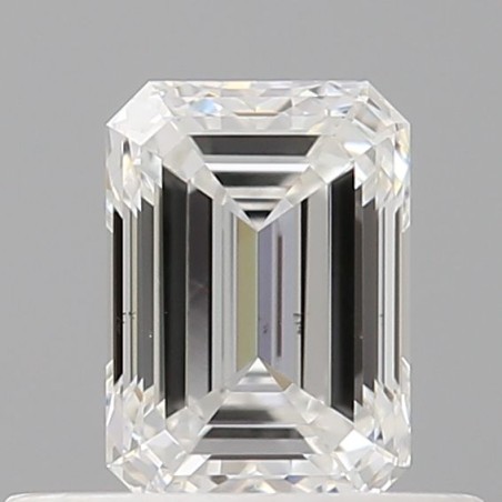 Diament szlif szmaragdowy, 0.5ct, SI1, F, GIA 1528018971