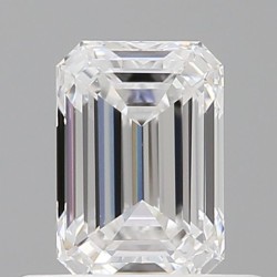 Diament szlif szmaragdowy, 0.5ct, VS2, D, GIA 6522682079