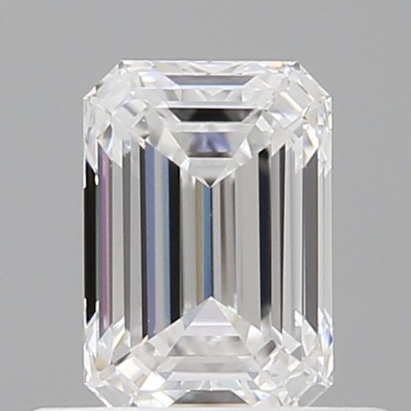 Diament szlif szmaragdowy, 0.5ct, VS2, D, GIA 6522682079