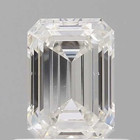 Diament szlif szmaragdowy, 0.58ct, SI1, H, GIA 6521685889