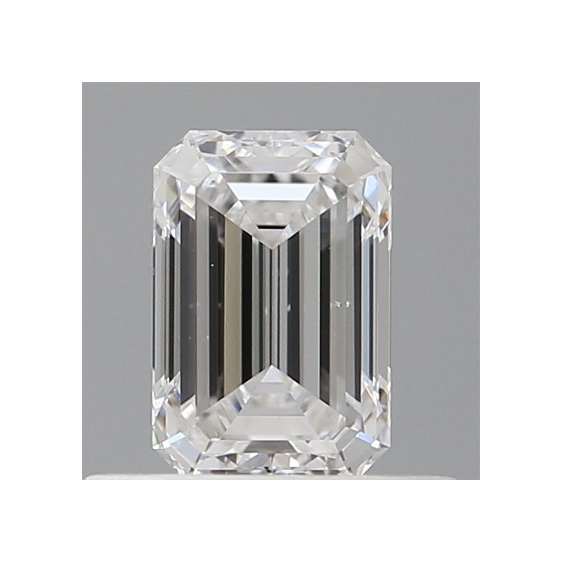 Diament szlif szmaragdowy, 0.5ct, SI1, D, GIA 2526517318