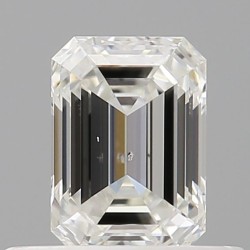 Diament szlif szmaragdowy, 0.52ct, SI1, H, GIA 7521022328