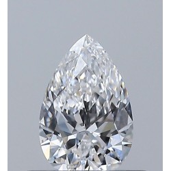 Diament szlif gruszkowy, 0.36ct, VVS2, D, GIA 2527397700