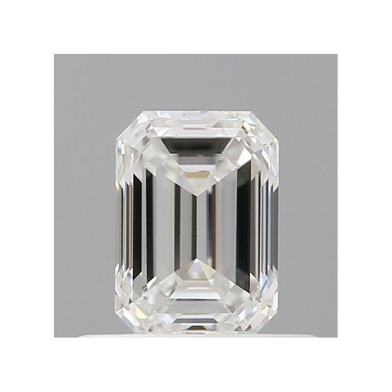 Diament szlif szmaragdowy, 0.5ct, VVS1, G, GIA 6521684958
