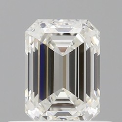 Diament szlif szmaragdowy, 0.5ct, VVS2, H, GIA 1527685858