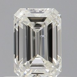 Diament szlif szmaragdowy, 0.55ct, SI2, I, GIA 2526287850