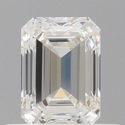 Diament szlif szmaragdowy, 0.5ct, VVS1, H, GIA 6525683447