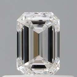 Diament szlif szmaragdowy, 0.5ct, VS2, F, GIA 1528681780