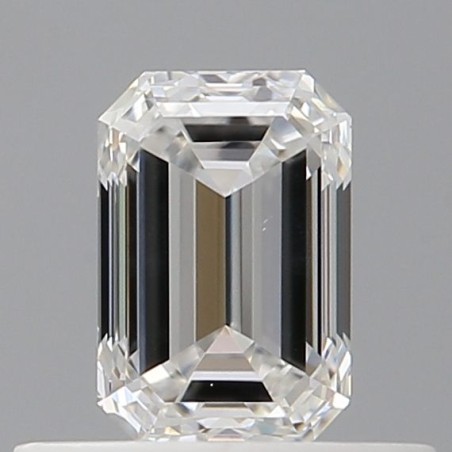 Diament szlif szmaragdowy, 0.5ct, VS2, F, GIA 1528681780