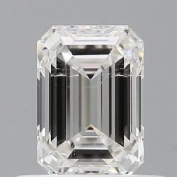 Diament szlif szmaragdowy, 0.5ct, SI2, F, GIA 5513454208