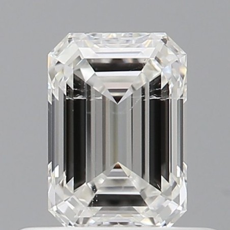 Diament szlif szmaragdowy, 0.5ct, SI2, F, GIA 5513454208