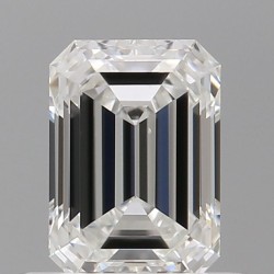 Diament szlif szmaragdowy, 0.71ct, SI1, F, GIA 6512198922