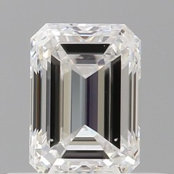 Diament szlif szmaragdowy, 0.5ct, SI1, F, GIA 1528296409