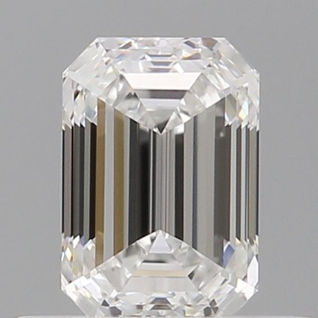 Diament szlif szmaragdowy, 0.5ct, VVS2, E, GIA 2527018990
