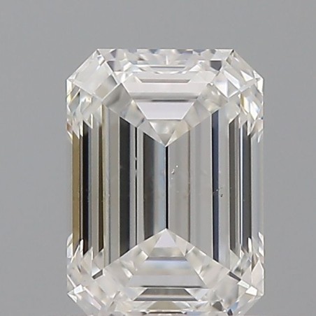 Diament szlif szmaragdowy, 0.56ct, SI1, F, GIA 5526682779