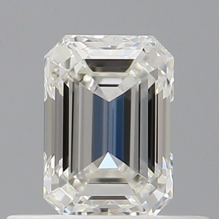 Diament szlif szmaragdowy, 0.5ct, VVS1, H, GIA 2527182533