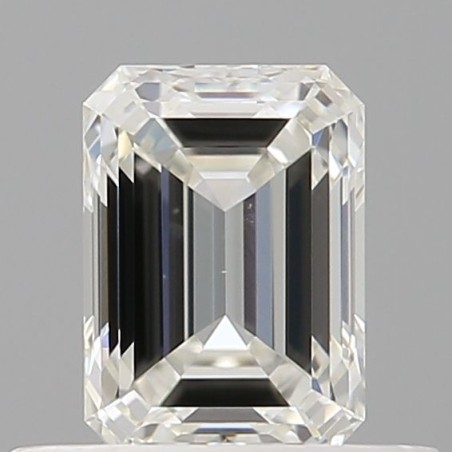 Diament szlif szmaragdowy, 0.53ct, SI1, H, GIA 5513803951