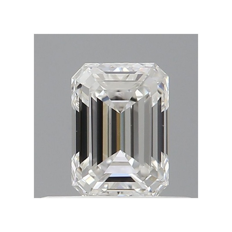 Diament szlif szmaragdowy, 0.5ct, VS2, F, GIA 6525681804