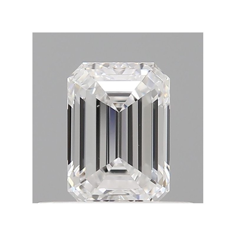 Diament szlif szmaragdowy, 0.5ct, VVS1, D, GIA 1525188041