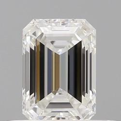Diament szlif szmaragdowy, 0.54ct, VVS1, H, GIA 6521027519