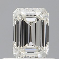 Diament szlif szmaragdowy, 0.55ct, VVS1, H, GIA 1529371629