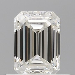 Diament szlif szmaragdowy, 0.55ct, VVS1, H, GIA 5516805075