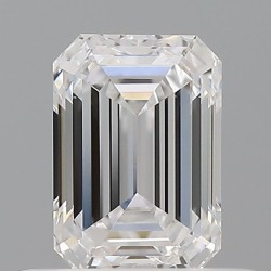 Diament szlif szmaragdowy, 0.5ct, VS1, D, GIA 2524297740