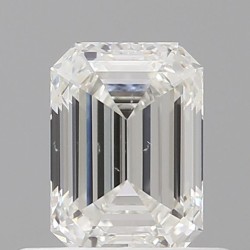 Diament szlif szmaragdowy, 0.51ct, SI1, G, GIA 1529685012