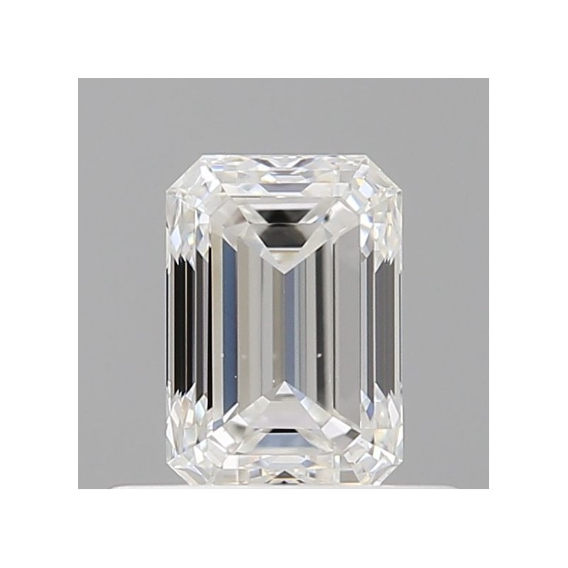 Diament szlif szmaragdowy, 0.5ct, VS2, F, GIA 5526290341