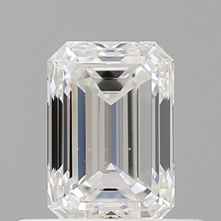 Diament szlif szmaragdowy, 0.5ct, VS2, F, GIA 5526290341