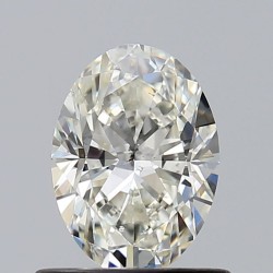Diament szlif owalny, 0.73ct, SI2, H, GIA 7521917196