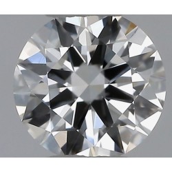 Diament szlif okrągły, 0.4ct, VS2, F, GIA 6535461053