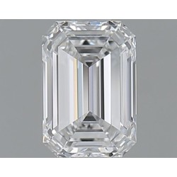 Diament szlif szmaragdowy, 0.7ct, VVS2, E, GIA 7538836351