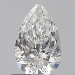 Diament szlif gruszkowy, 0.6ct, VS2, F, GIA 6531552466