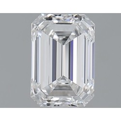 Diament szlif szmaragdowy, 0.6ct, VS1, D, GIA 2536836290