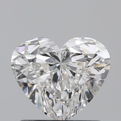 Diament serce, 0.9ct, VS1, F, GIA 6531836257