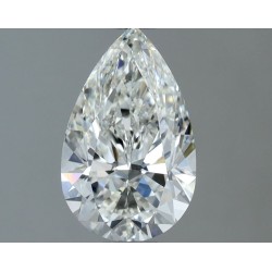 Diament szlif gruszkowy, 1ct, VVS2, H, GIA 6531601015