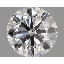 Diament szlif okrągły, 0.4ct, SI1, D, GIA 7488042671