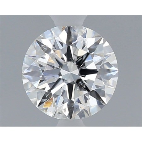 Diament szlif okrągły, 0.5ct, SI2, D, HRD 250000232883
