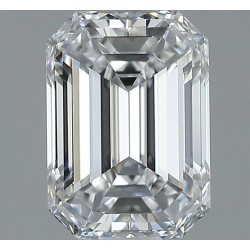 Diament szlif szmaragdowy, 1.5ct, VVS1, E, GIA 2537361124