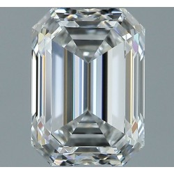 Diament szlif szmaragdowy, 1.5ct, VVS2, F, GIA 2537285900