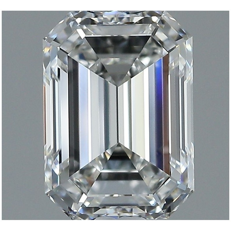 Diament szlif szmaragdowy, 1.5ct, VVS2, F, GIA 1539637439