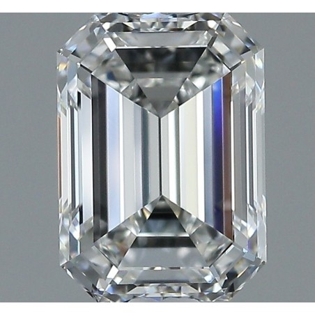 Diament szlif szmaragdowy, 1.5ct, VVS2, F, GIA 1539637439