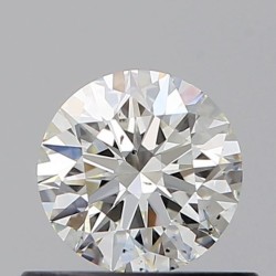Diament szlif okrągły, 0.5ct, SI1, I, GIA 7536280727